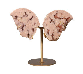 Amethist (roze) A-kwaliteit vlinder op standaard 20 x 11,5 x 3 cm | 869 gram Amethist (roze) A-kwaliteit vlinder op standaard 20 x 11,5 x 3 cm | 869 gram