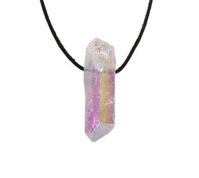 Angel aura kwarts hanger doorboord kristal Angel aura kwarts hanger doorboord kristal