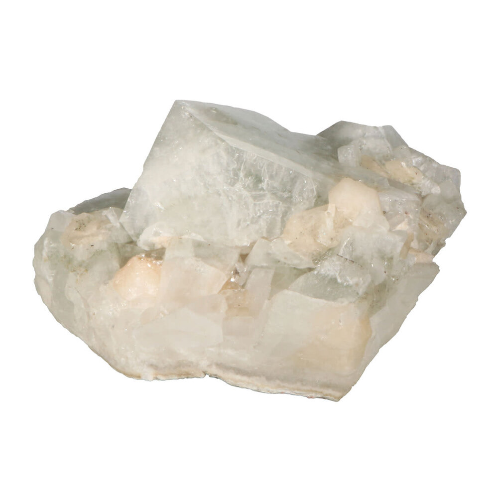 Apofylliet (groen) cluster 18 x 16 x 9,5 cm | 2145 gram Apofylliet (groen) cluster 18 x 16 x 9,5 cm | 2145 gram