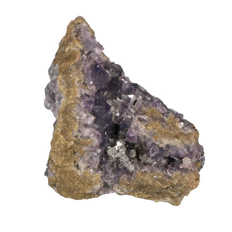 Fluoriet (paars/blauw/groen) tweezijdig cluster 12,5 x 8,5 x 7,5 cm | 761 gram Fluoriet (paars/blauw/groen) tweezijdig cluster 12,5 x 8,5 x 7,5 cm | 761 gram