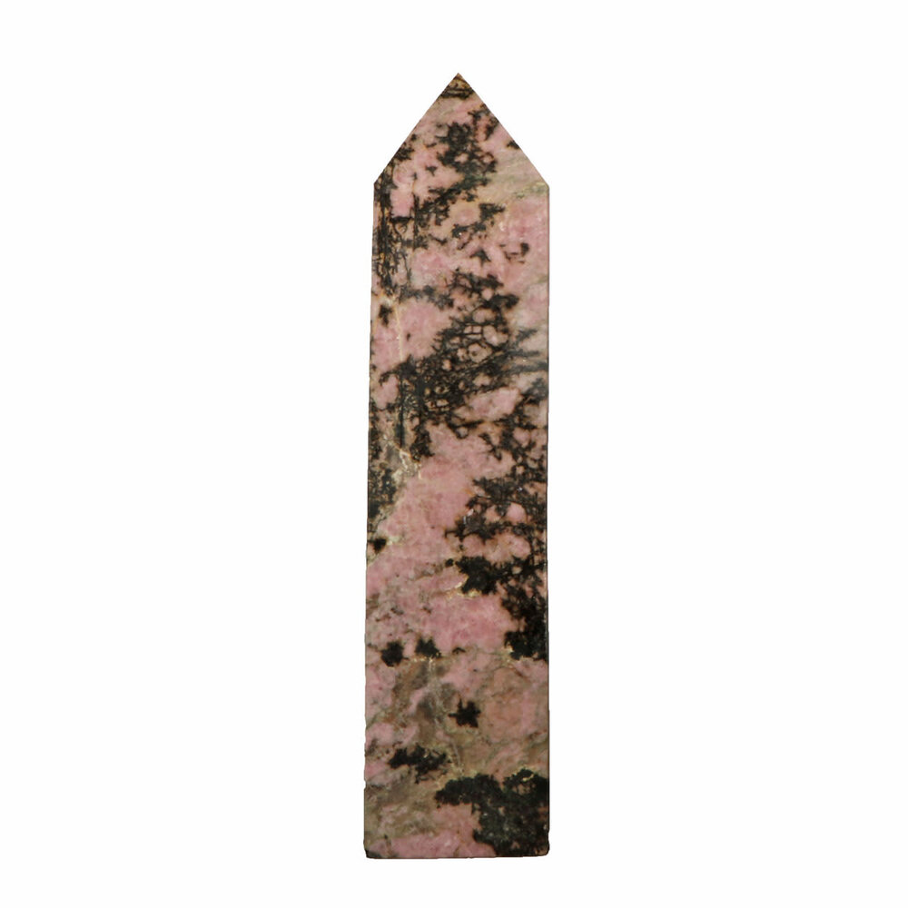 Rhodoniet obelisk 15 x 3 x 2 cm | 360 gram Rhodoniet obelisk 15 x 3 x 2 cm | 360 gram