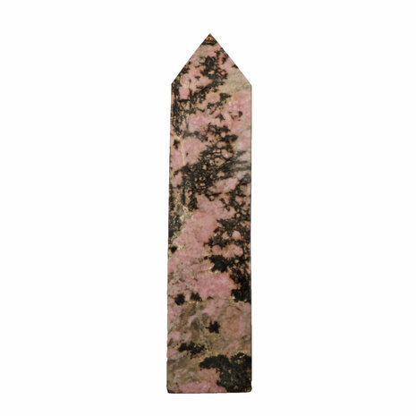Rhodoniet obelisk 15 x 3 x 2 cm | 360 gram Rhodoniet obelisk 15 x 3 x 2 cm | 360 gram