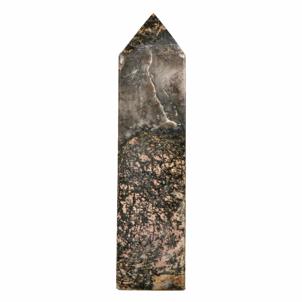Rhodoniet obelisk 17 x 4 x 2,5 cm | 503 gram Rhodoniet obelisk 17 x 4 x 2,5 cm | 503 gram
