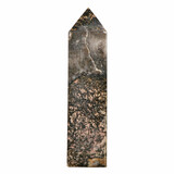 Rhodoniet obelisk 17 x 4 x 2,5 cm | 503 gram