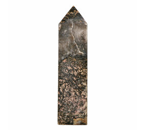 Rhodoniet obelisk 17 x 4 x 2,5 cm | 503 gram Rhodoniet obelisk 17 x 4 x 2,5 cm | 503 gram