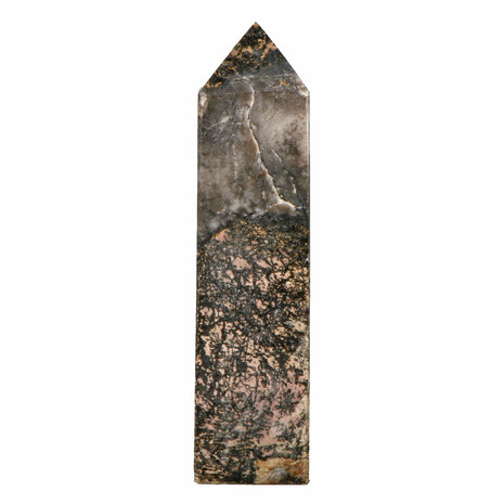 Rhodoniet obelisk 17 x 4 x 2,5 cm | 503 gram Rhodoniet obelisk 17 x 4 x 2,5 cm | 503 gram