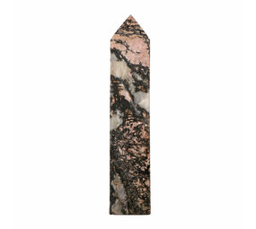 Rhodoniet obelisk 20 x 4 x 2,5 cm | 577 gram Rhodoniet obelisk 20 x 4 x 2,5 cm | 577 gram
