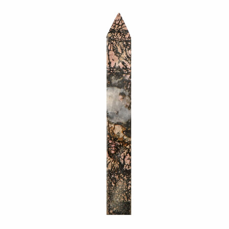 Rhodoniet obelisk 20 x 4 x 2,5 cm | 577 gram Rhodoniet obelisk 20 x 4 x 2,5 cm | 577 gram