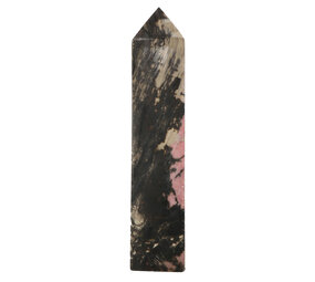 Rhodoniet obelisk 18,5 x 4 x 3 cm | 586 gram Rhodoniet obelisk 18,5 x 4 x 3 cm | 586 gram