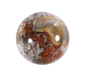Agaat (kant) bol 61 mm | 290 gram Agaat (kant) bol 61 mm | 290 gram
