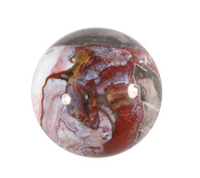 Agaat (kant) bol 65 mm | 368 gram Agaat (kant) bol 65 mm | 368 gram