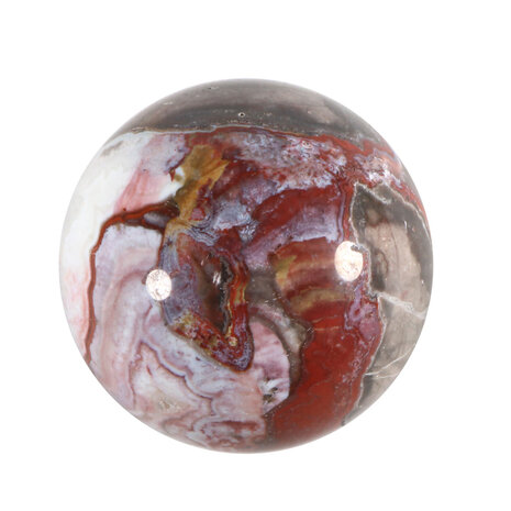 Agaat (kant) bol 65 mm | 368 gram