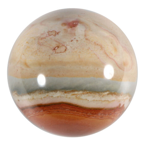 Jaspis (polychroom) bol 87 mm | 857 gram Jaspis (polychroom) bol 87 mm | 857 gram