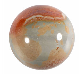 Jaspis (polychroom) bol 87 mm | 857 gram Jaspis (polychroom) bol 87 mm | 857 gram