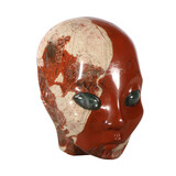 Jaspis (rood) fairy schedel 13 x 12 x 7,5 cm | 2291 gram Jaspis (rood) fairy schedel 13 x 12 x 7,5 cm | 2291 gram