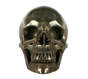 Pyriet kristallen schedel 17 x 14 x 11,5  cm | 5709 gram Pyriet kristallen schedel 17 x 14 x 11,5  cm | 5709 gram