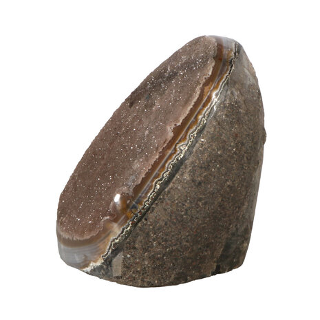 Amethist (galaxy) cluster staand 8 x 8 x 7 cm | 496 gram Amethist (galaxy) cluster staand 8 x 8 x 7 cm | 496 gram