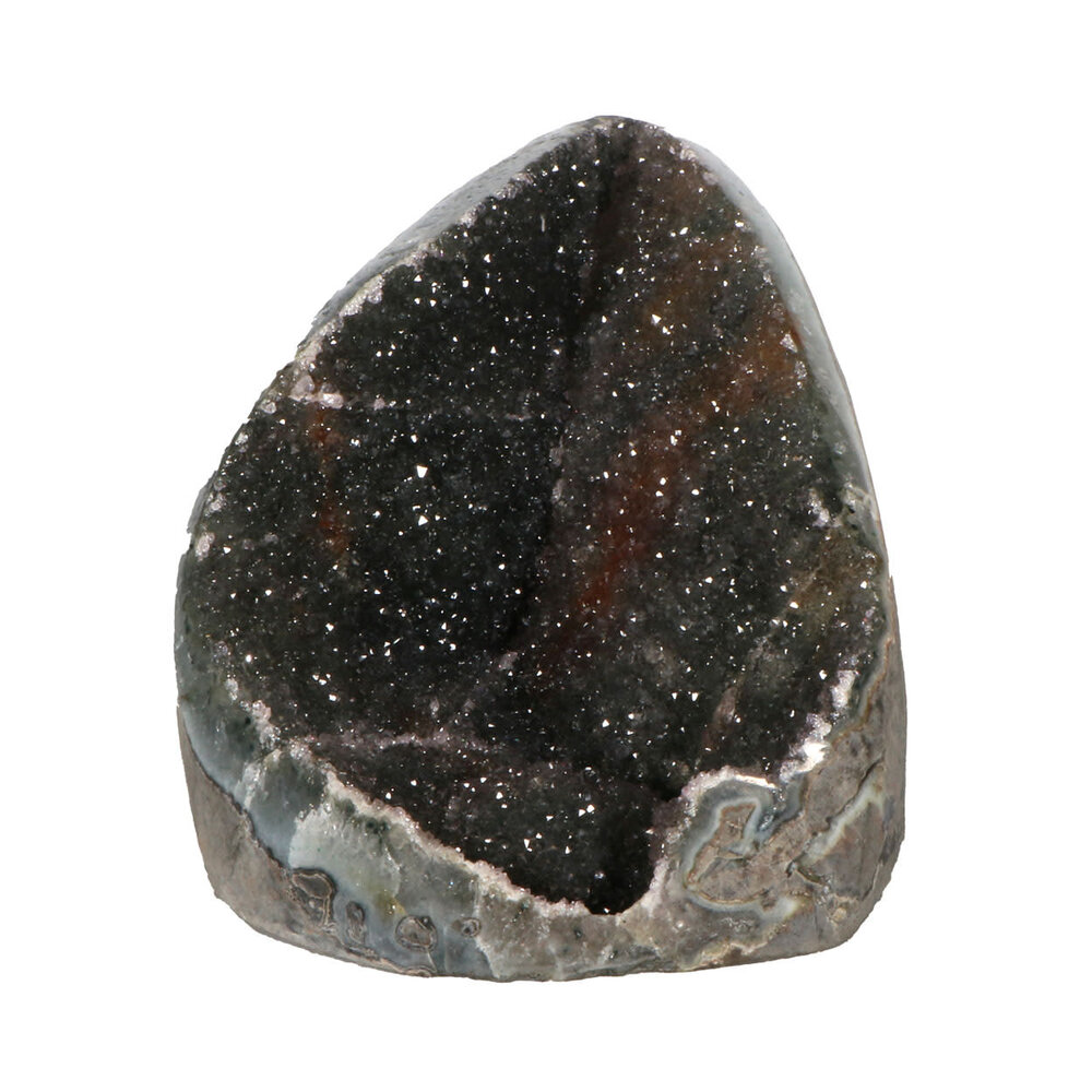 Amethist (galaxy) cluster staand 9,5 x 8 x 8 cm | 569 gram Amethist (galaxy) cluster staand 9,5 x 8 x 8 cm | 569 gram