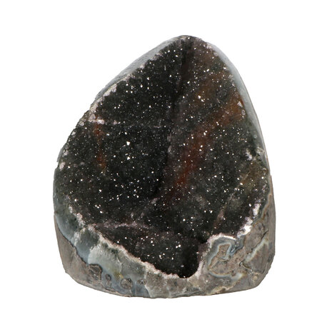 Amethist (galaxy) cluster staand 9,5 x 8 x 8 cm | 569 gram Amethist (galaxy) cluster staand 9,5 x 8 x 8 cm | 569 gram