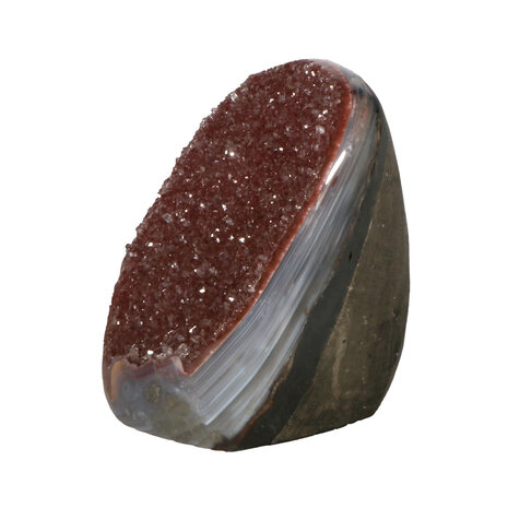 Amethist (galaxy) cluster staand 7,5 x 7 x 7 cm | 427 gram Amethist (galaxy) cluster staand 7,5 x 7 x 7 cm | 427 gram