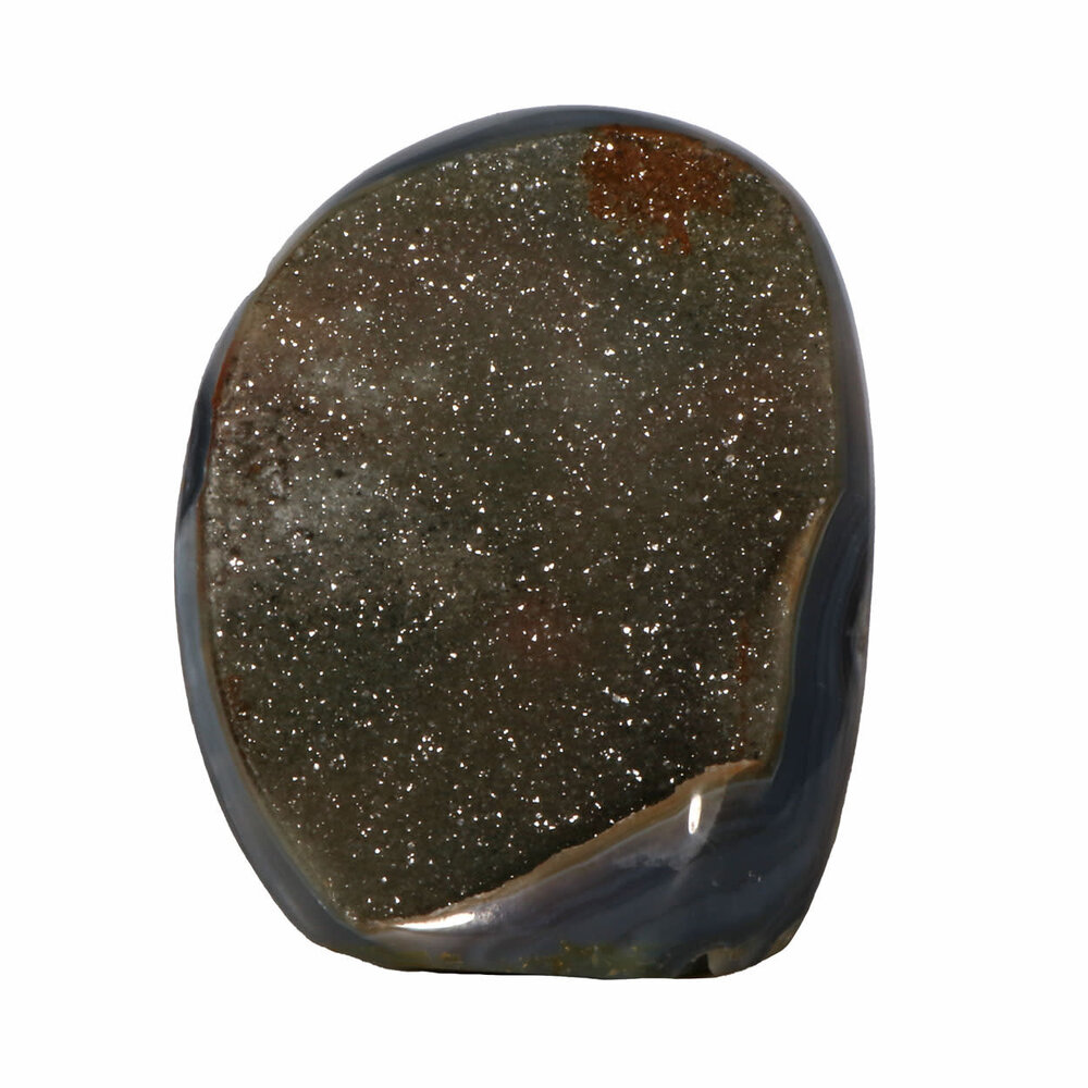 Amethist (galaxy) cluster staand 9,5 x 8,5 x 8 cm | 689 gram Amethist (galaxy) cluster staand 9,5 x 8,5 x 8 cm | 689 gram