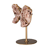 Amethist (roze) A-kwaliteit vlinder op standaard 18 x 10 x 3,5 cm | 741 gram Amethist (roze) A-kwaliteit vlinder op standaard 18 x 10 x 3,5 cm | 741 gram