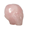 Rozenkwarts alien schedel 7,5 x 7,5 x 6 cm | 565 gram Rozenkwarts alien schedel 7,5 x 7,5 x 6 cm | 565 gram