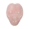 Rozenkwarts alien schedel 7,5 x 7,5 x 6 cm | 565 gram Rozenkwarts alien schedel 7,5 x 7,5 x 6 cm | 565 gram