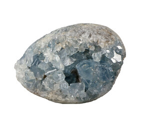 Celestien edelsteen ei 11 x 8 x 7 cm | 972 gram Celestien edelsteen ei 11 x 8 x 7 cm | 972 gram