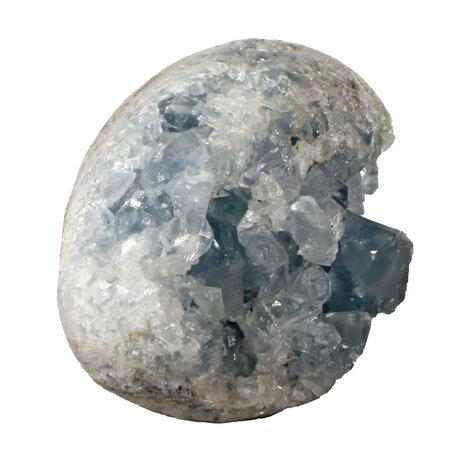 Celestien edelsteen ei 11 x 8 x 7 cm | 972 gram Celestien edelsteen ei 11 x 8 x 7 cm | 972 gram