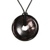 Hyperstheen hanger donut 3 cm Hyperstheen hanger donut 3 cm