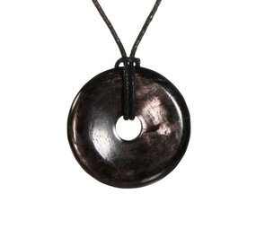 Hyperstheen hanger donut 3 cm Hyperstheen hanger donut 3 cm