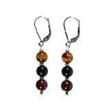 Zilveren oorbellen kracht & vertrouwen 6 mm kralen Zilveren oorbellen kracht & vertrouwen 6 mm kralen