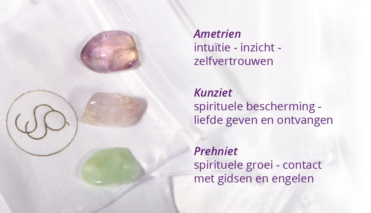 Zilveren oorbellen spirituele kracht & groei 6 mm kralen Zilveren oorbellen spirituele kracht & groei 6 mm kralen