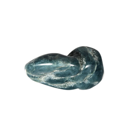 Jade (blauw) steen getrommeld 2 - 5 gram