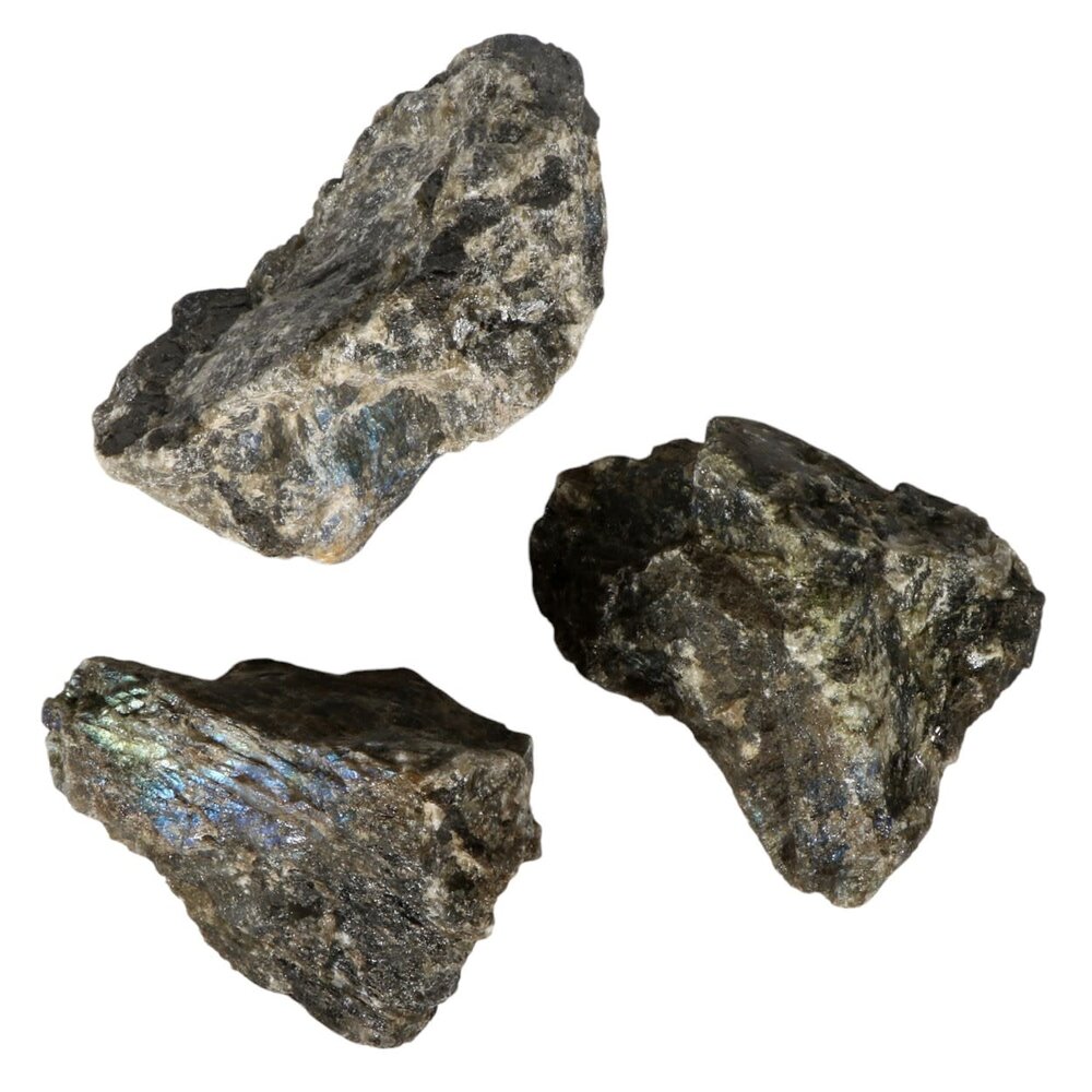 Labradoriet ruw 175 - 250 gram Labradoriet ruw 175 - 250 gram