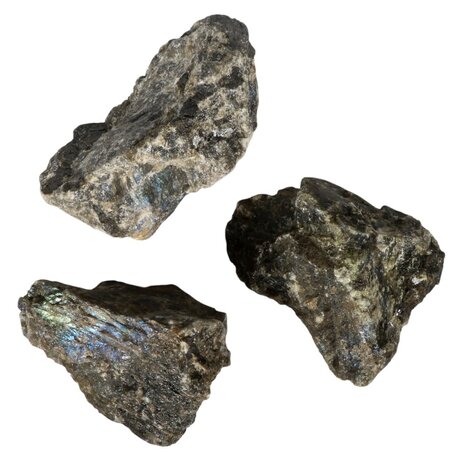 Labradoriet ruw 175 - 250 gram Labradoriet ruw 175 - 250 gram