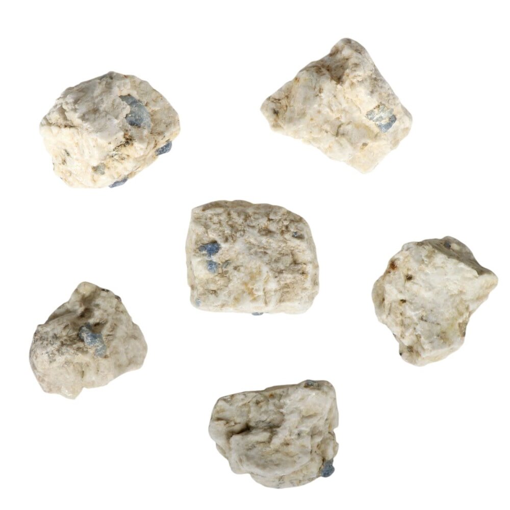 Saffier kristallen  in matrix ruw 15 - 30 gram Saffier kristallen  in matrix ruw 15 - 30 gram