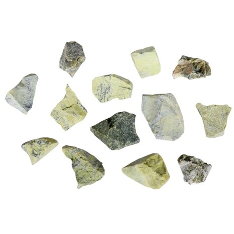 Serpentijn ruw 25 - 50 gram