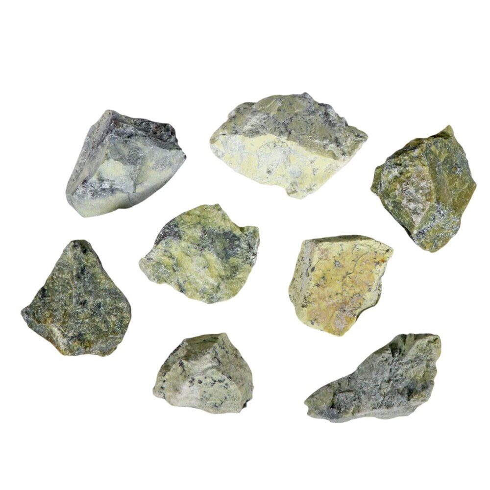 Serpentijn ruw 50 - 100 gram