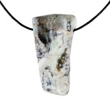 Opaal (Mount Shasta) hanger groot doorboord Opaal (Mount Shasta) hanger groot doorboord