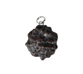 Z-stone hanger met zilveren oogje Z-stone hanger met zilveren oogje