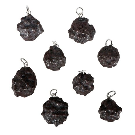 Z-stone hanger met zilveren oogje Z-stone hanger met zilveren oogje