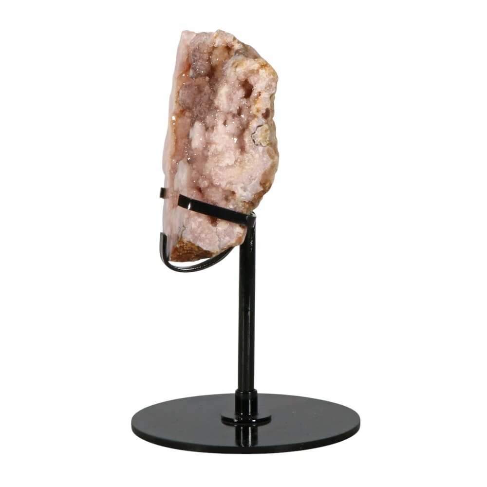 Amethist (roze) A-kwaliteit op standaard 7,5 x 5,5 x 3,5 cm | 296 gram Amethist (roze) A-kwaliteit op standaard 7,5 x 5,5 x 3,5 cm | 296 gram