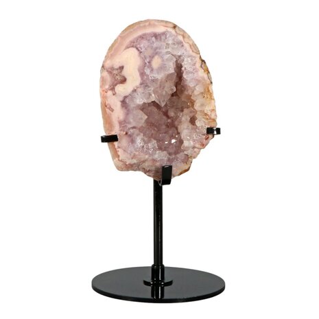 Amethist (roze) A-kwaliteit op standaard 9 x 6,5 x 3 cm | 350 gram Amethist (roze) A-kwaliteit op standaard 9 x 6,5 x 3 cm | 350 gram