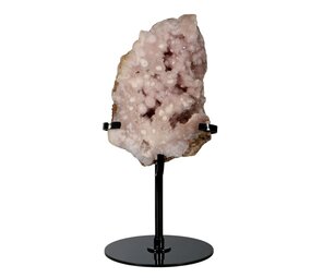 Amethist (roze) A-kwaliteit op standaard 13,5 x 9 x 5 cm | 784 gram Amethist (roze) A-kwaliteit op standaard 13,5 x 9 x 5 cm | 784 gram