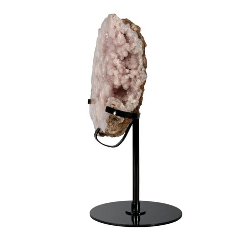 Amethist (roze) A-kwaliteit op standaard 13,5 x 9 x 5 cm | 784 gram Amethist (roze) A-kwaliteit op standaard 13,5 x 9 x 5 cm | 784 gram