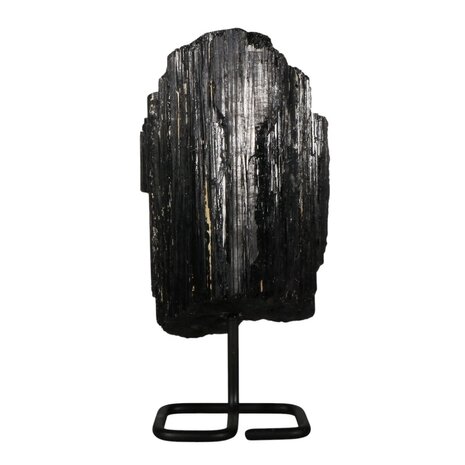 Toermalijn (zwart) ruw op standaard 22 x 11,5 x 9 cm | 3729 gram Toermalijn (zwart) ruw op standaard 22 x 11,5 x 9 cm | 3729 gram