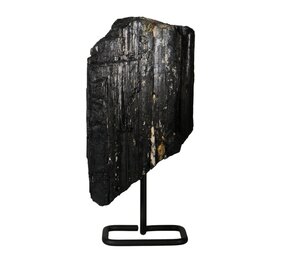Toermalijn (zwart) ruw op standaard 23,5 x 12 x 10 cm | 4536 gram