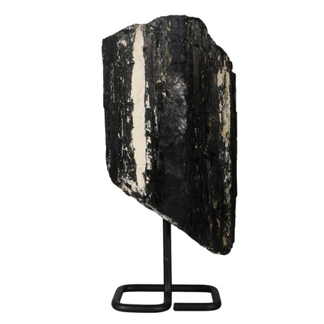 Toermalijn (zwart) ruw op standaard 23,5 x 12 x 10 cm | 4536 gram